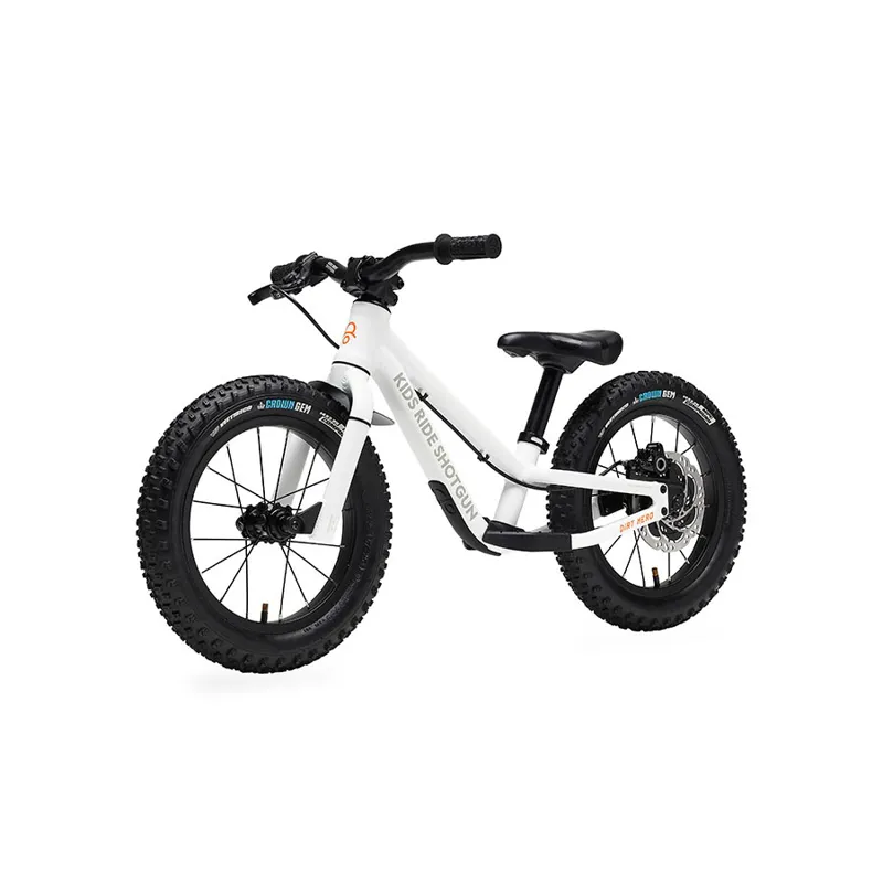 Kids Ride Shotgun Dirt Hero 14in Kids Bike in White
